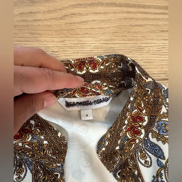 Veronica Beard 3/4 Sleeve Maxi Dress - Picture 5 of 9